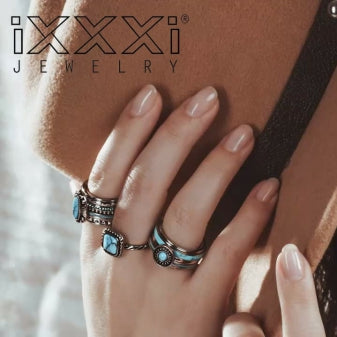 iXXXi Jewelry Washer Vintage Turquoise 2mm