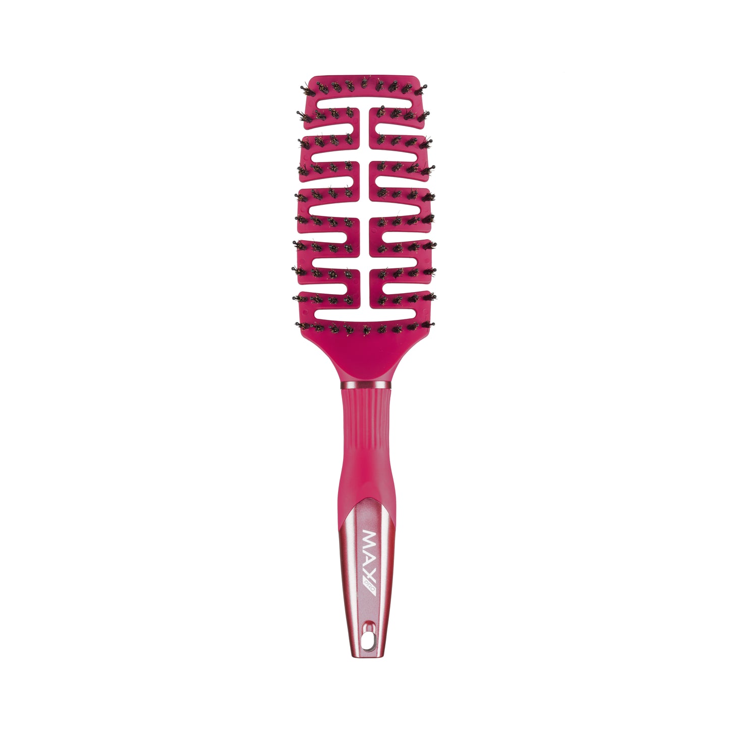 Max Pro Detangler Brush - Burgundy Beauty