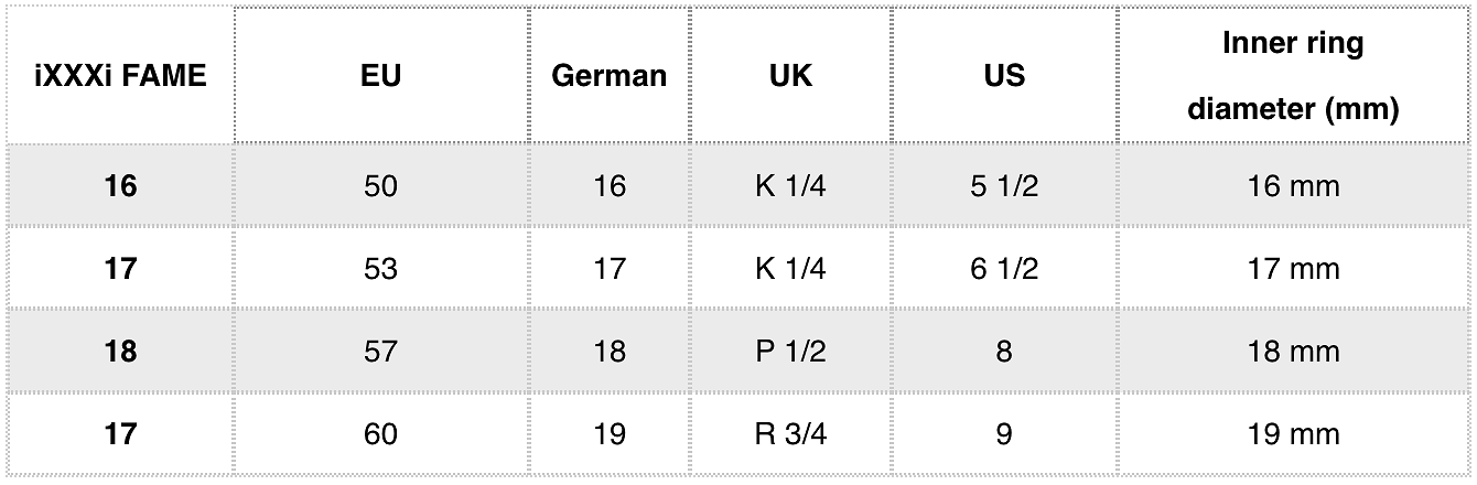 iXXXi Jewelry Fame Single ring Sunshine 1mm