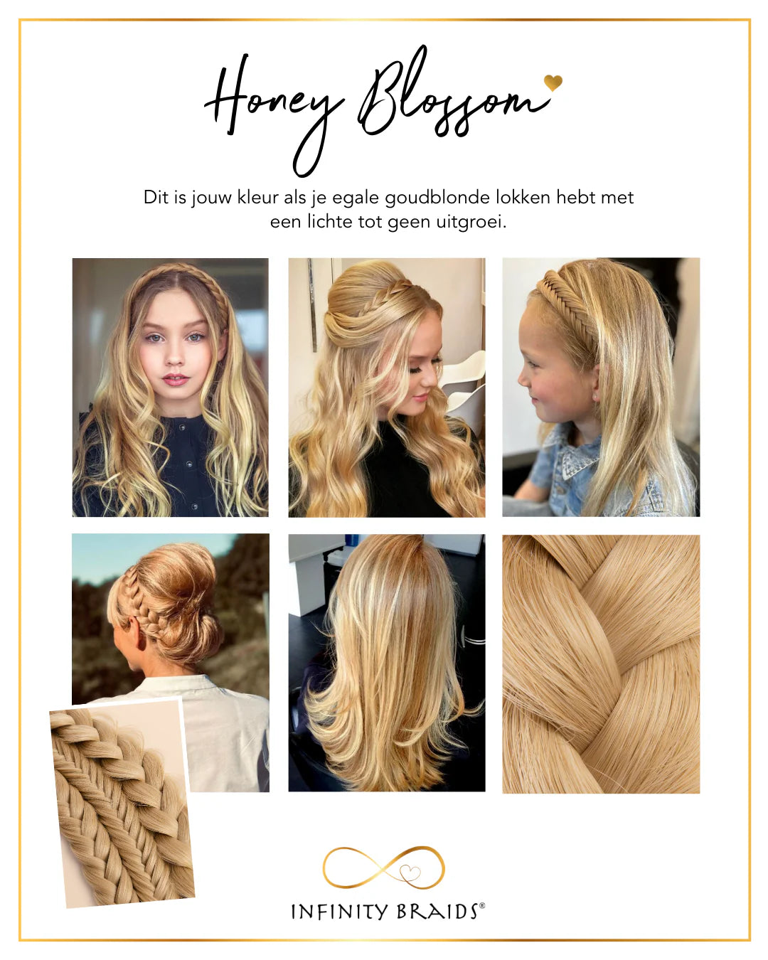 Infinity Braids Lizzy Honey Blossom