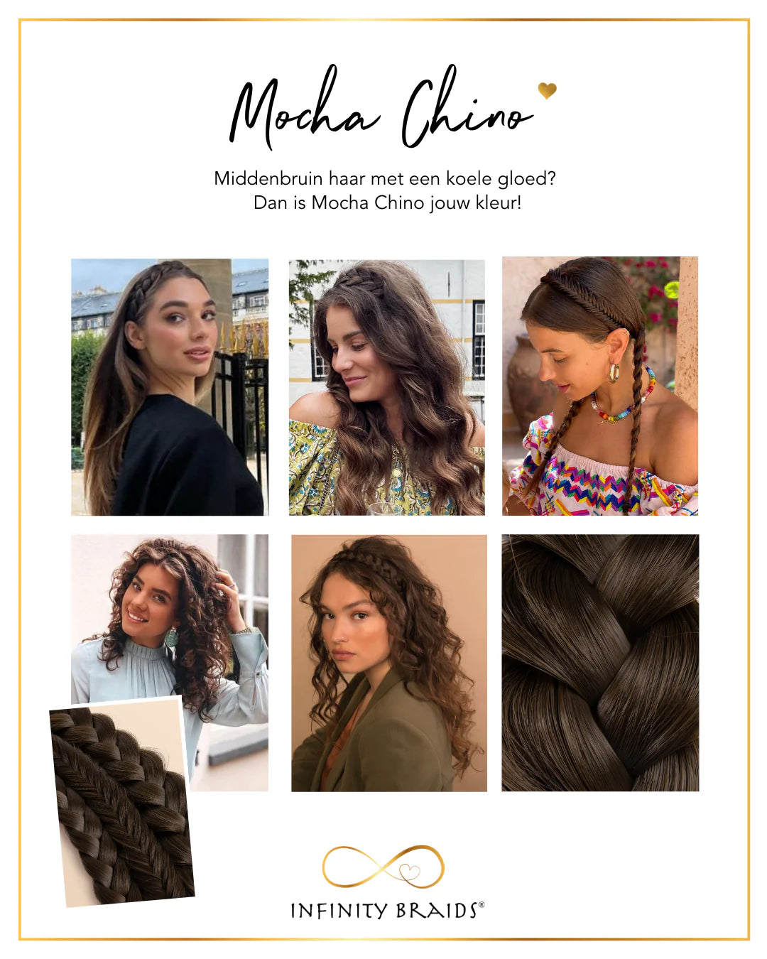 Infinity Braids Lizzy Mocha-Chino