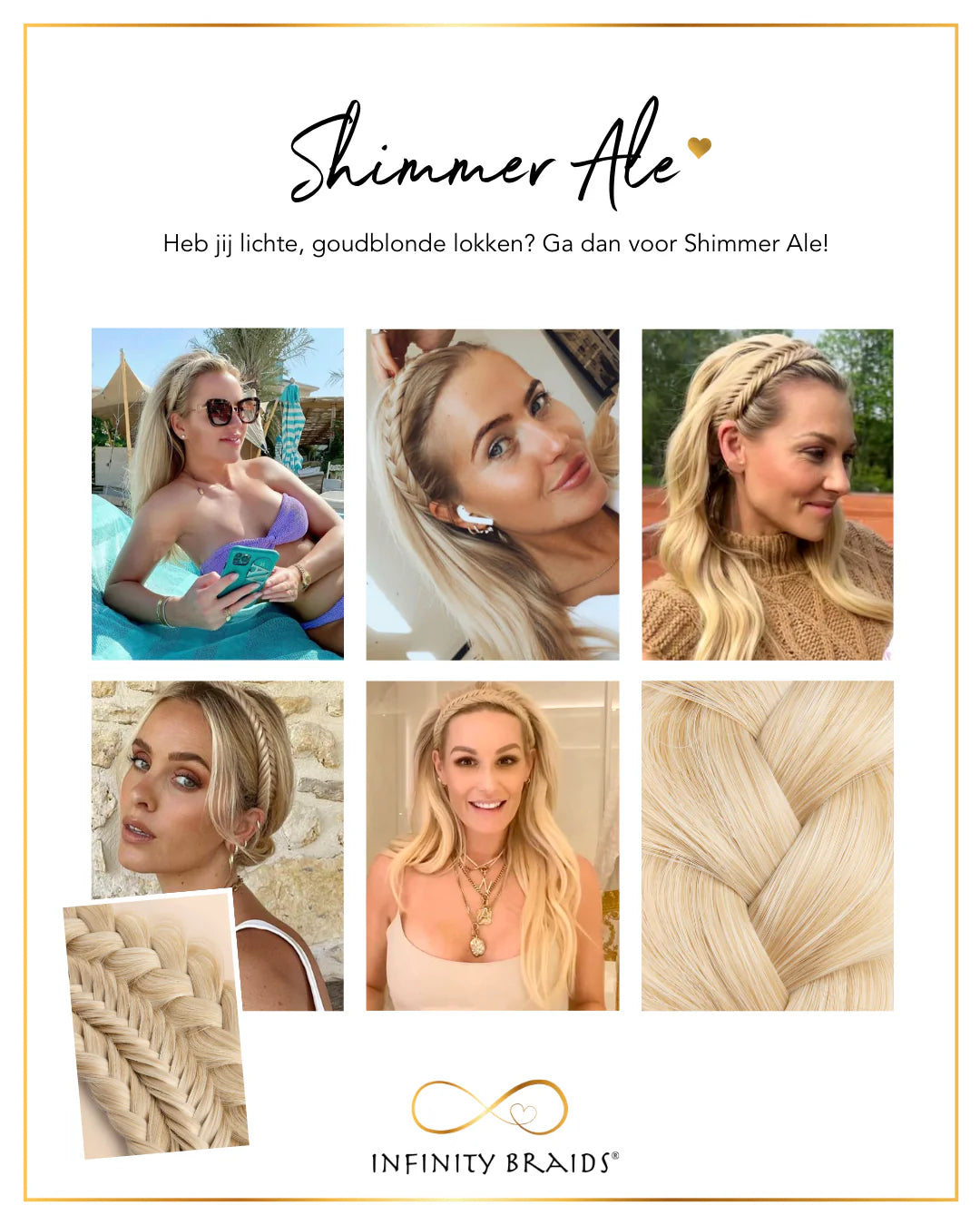 Infinity Braids Lizzy Shimmer Ale