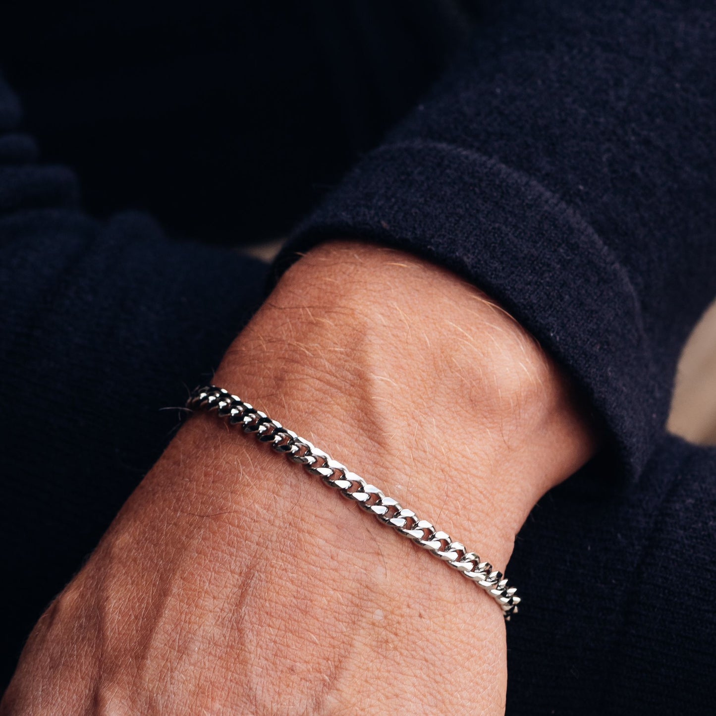 iXXXi Men Bracelet Flat Chain