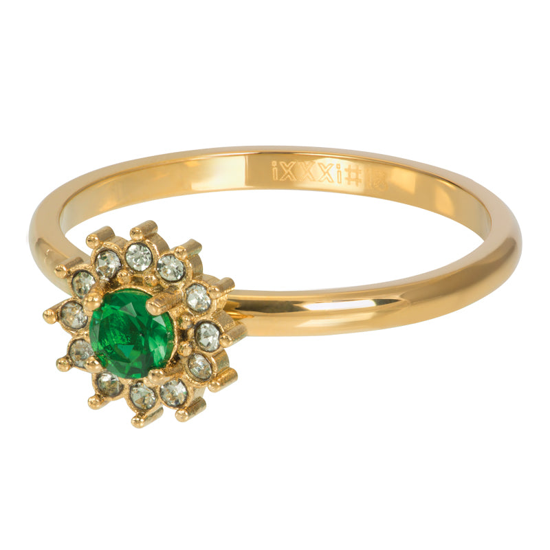 iXXXi Fame Ring Lucia Small Emerald | Nance@Home