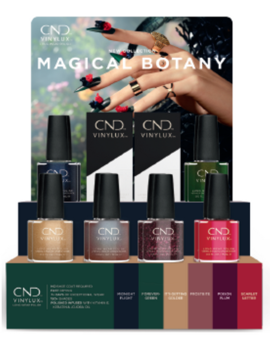 CND VINYLUX MAGICAL BOTANY Collection Winter 2023