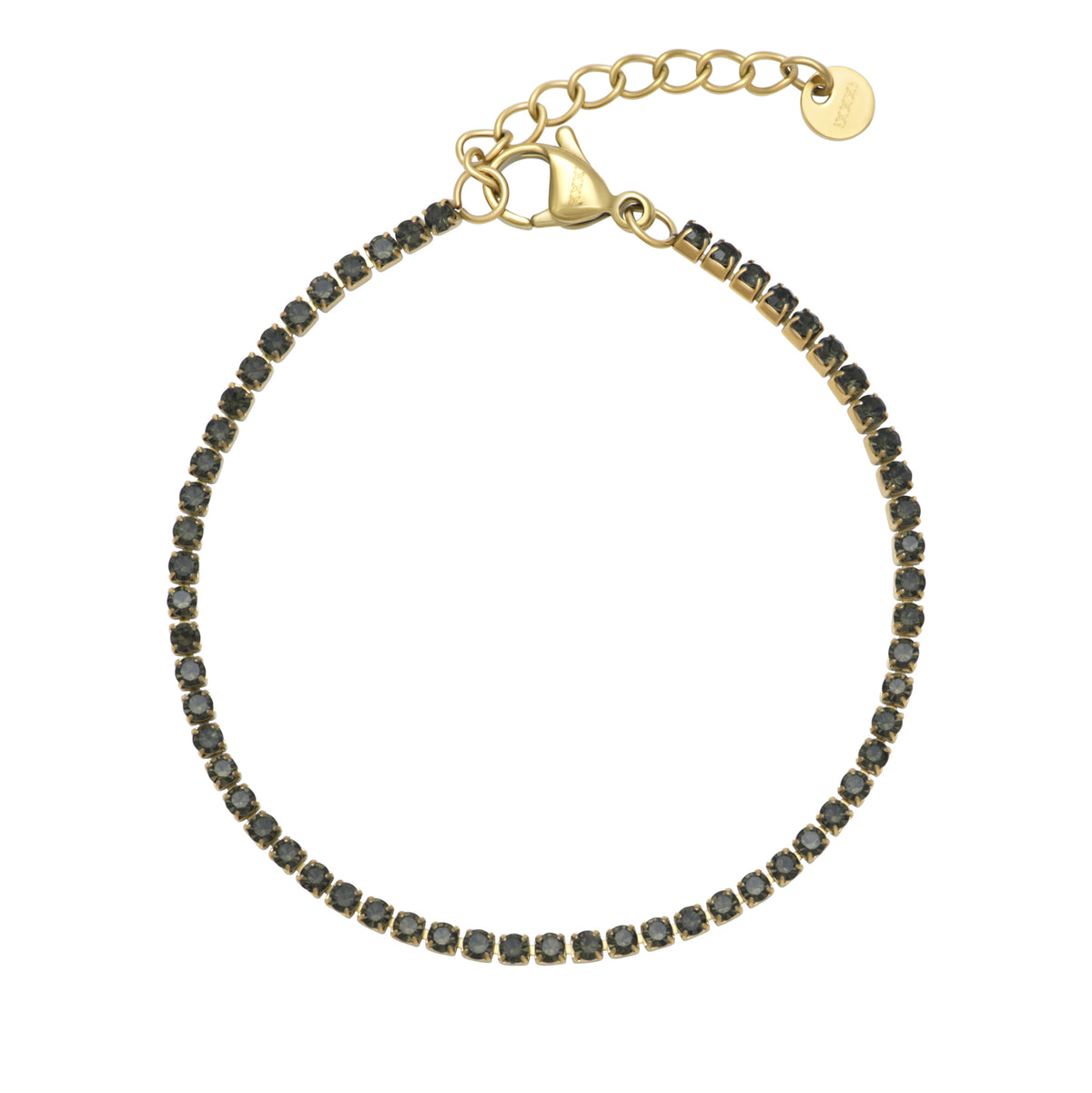 iXXXi Jewelry Armband Tennis Black Diamond