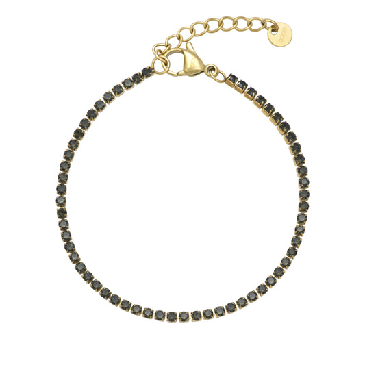 iXXXi Jewelry Armband Tennis Black Diamond