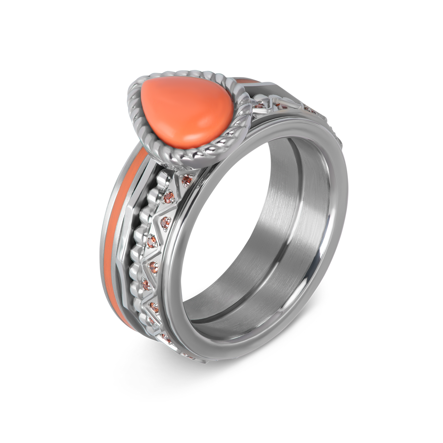 iXXXi Jewelry Spacer Magic Coral 2mm