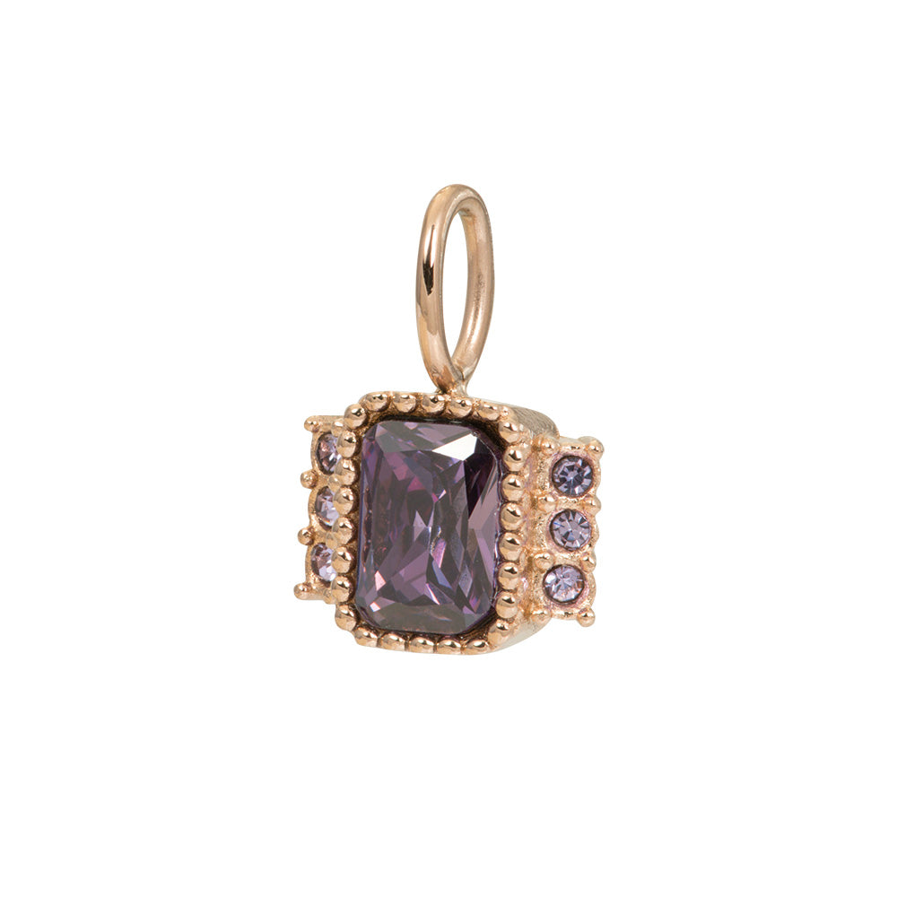 Fame Classic Miracle Tanzanite Ring Set Rose Gold/Tanzanite