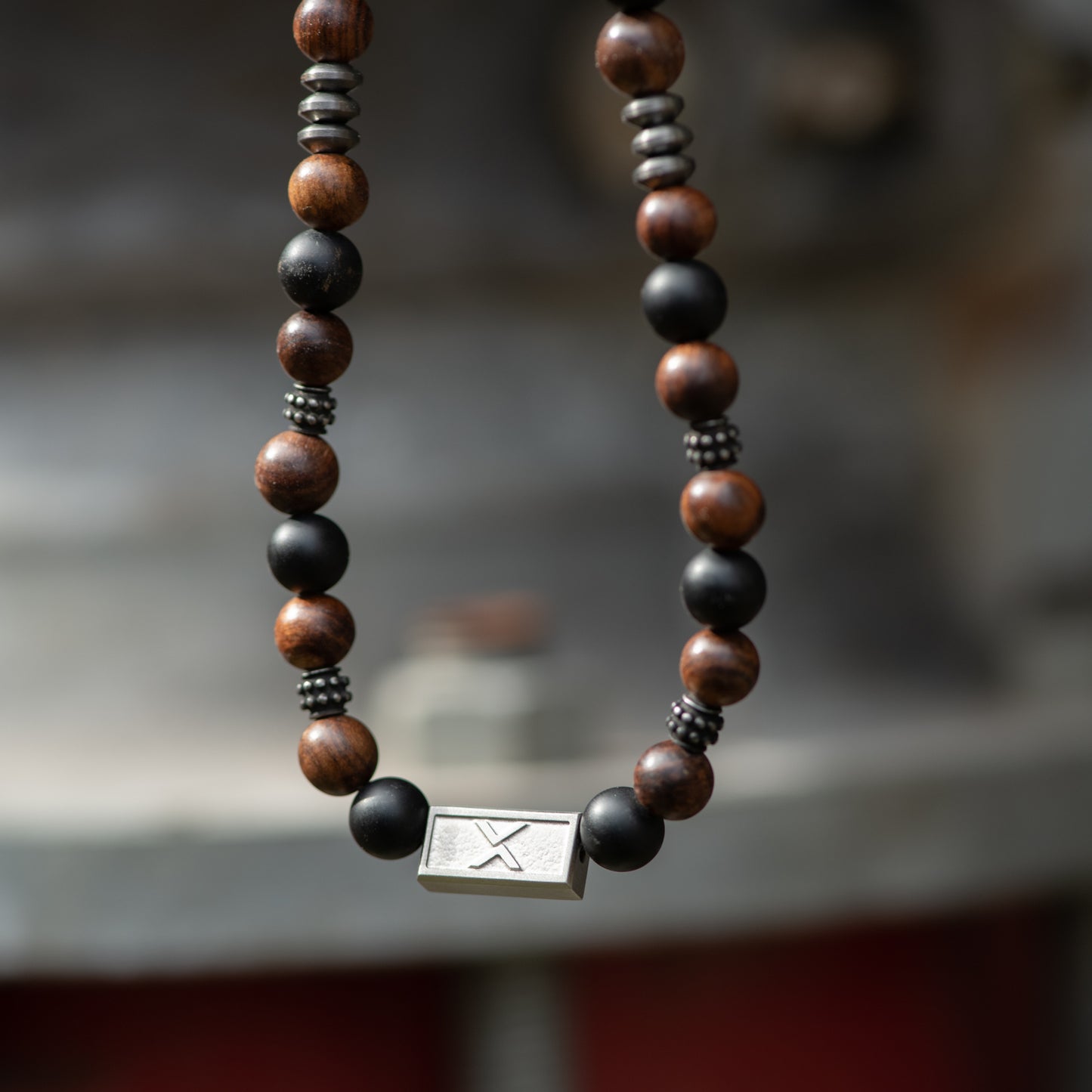 iXXXi Men Boho wood necklace