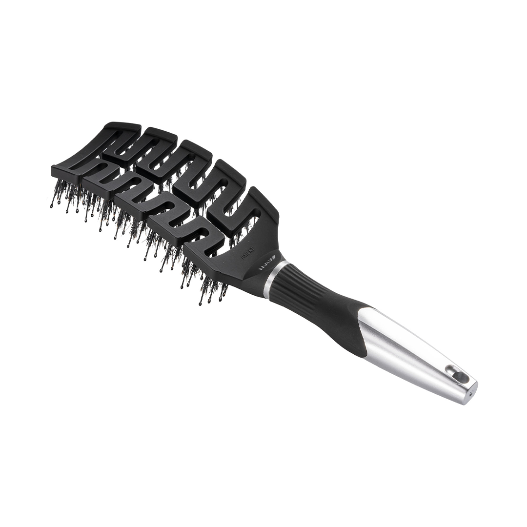 Max Pro Detangler Brush - Silver