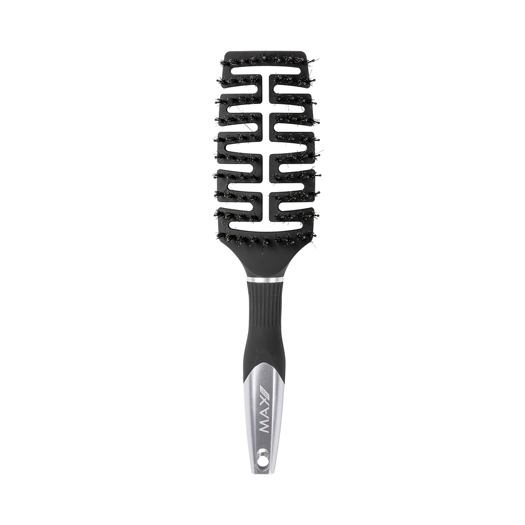 Max Pro Detangler Brush - Silver