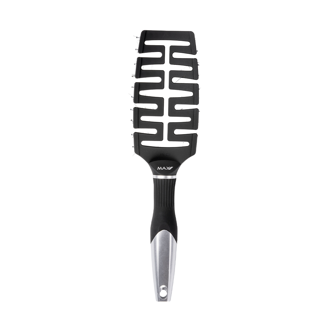 Max Pro Detangler Brush - Silver