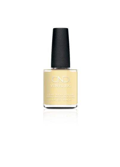 CND VINYLUX SMILE MAKER #374 - a cheerful soft yellow