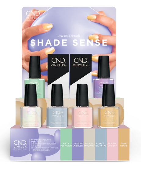 Cnd Vinylux Shade Sense Spring Collection 2023