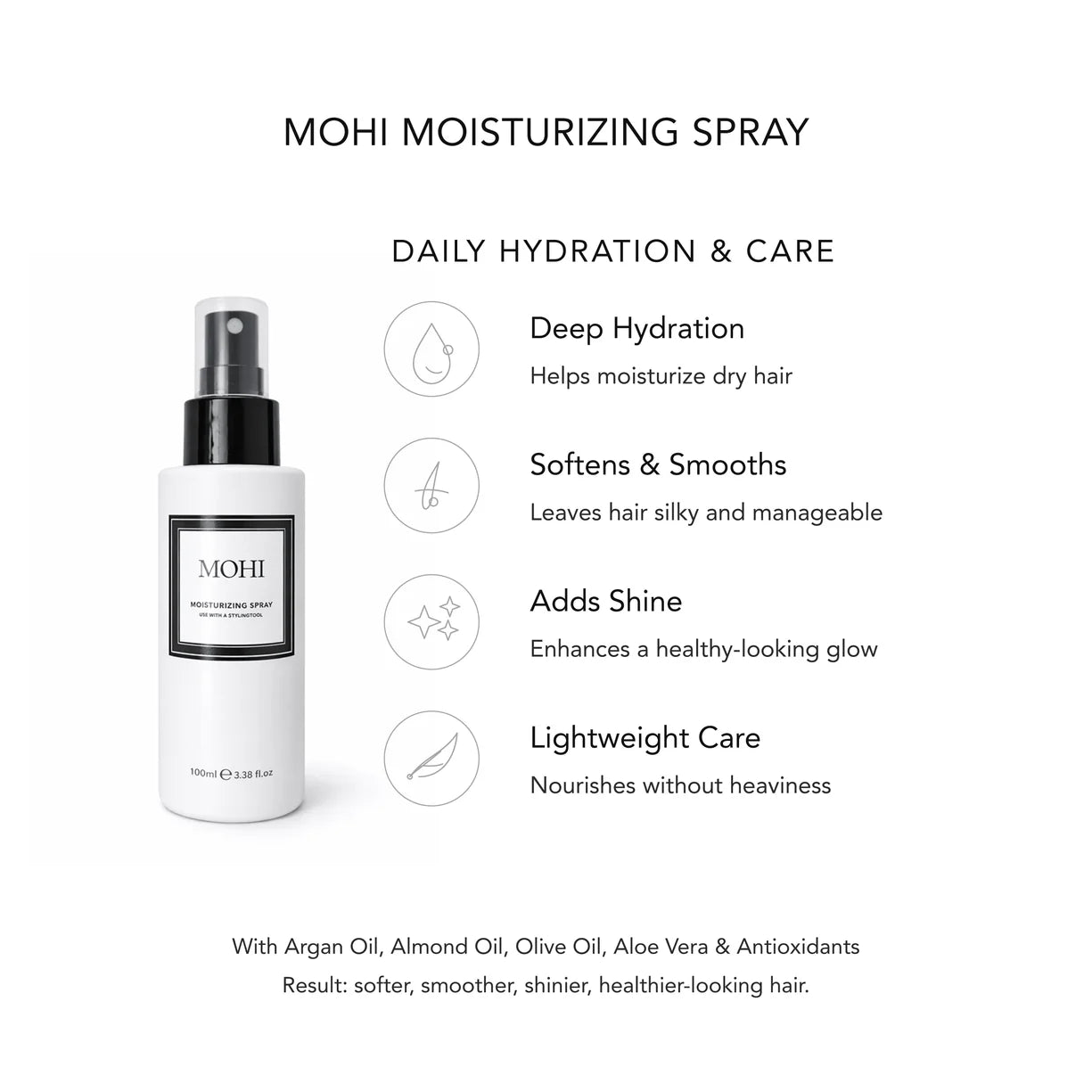 Mohi Hair Moisturizing Spray 100ml