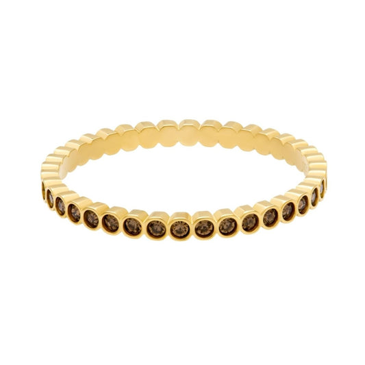 iXXXi Jewelry Vulring Small Circle Stone Topaz