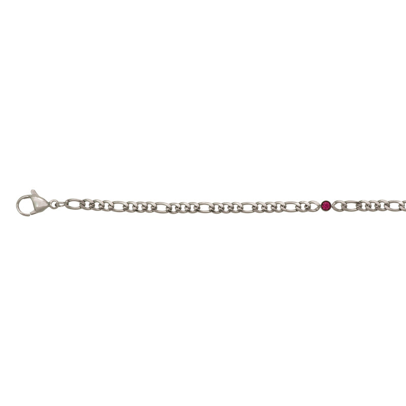 iXXXi Jewelry Ankle strap Memories Fuchsia