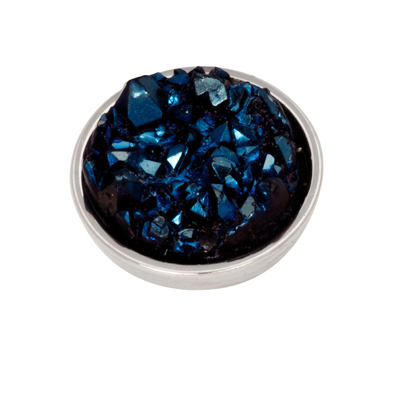 Top Part Drusy Dark Blue