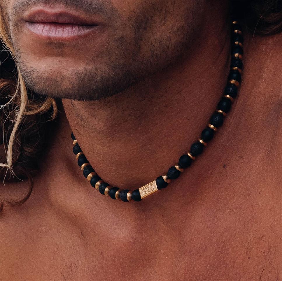 iXXXi Men Boho disc necklace