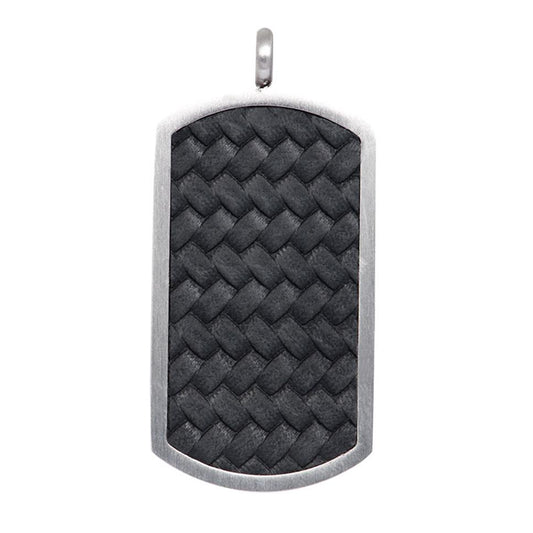 iXXXi Men Pendant Dog tag leather